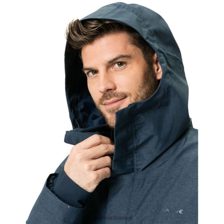 VAUDE 6FF4J1542 oblečenie temné more muži comyou pro cyklistická bunda do dažďa