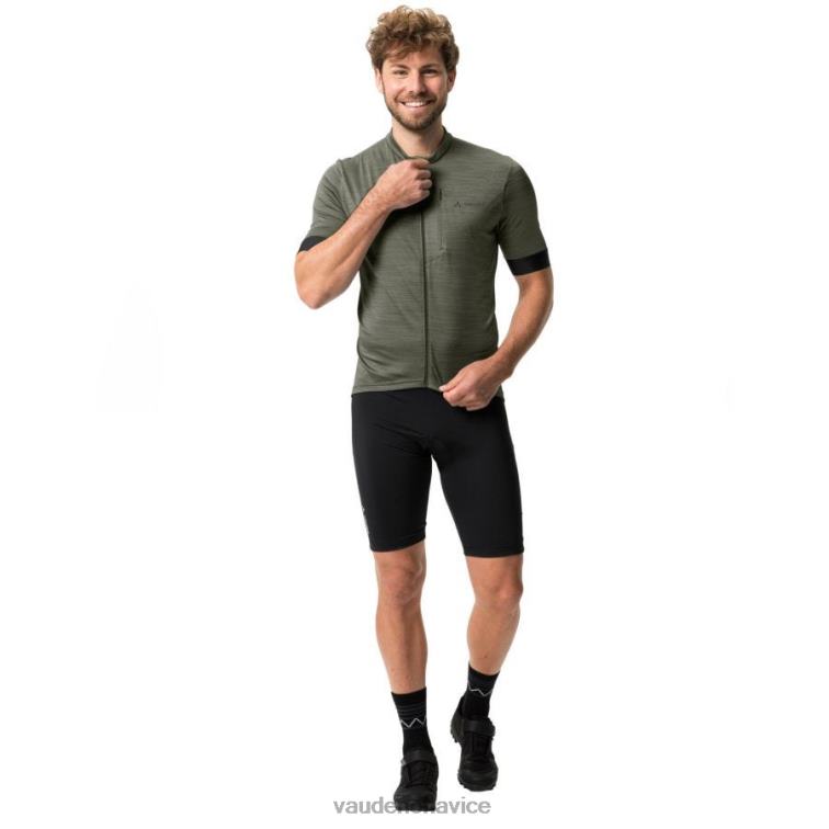 VAUDE 6FF4J1886 oblečenie kaki muži kuro celozipsový cyklistický dres