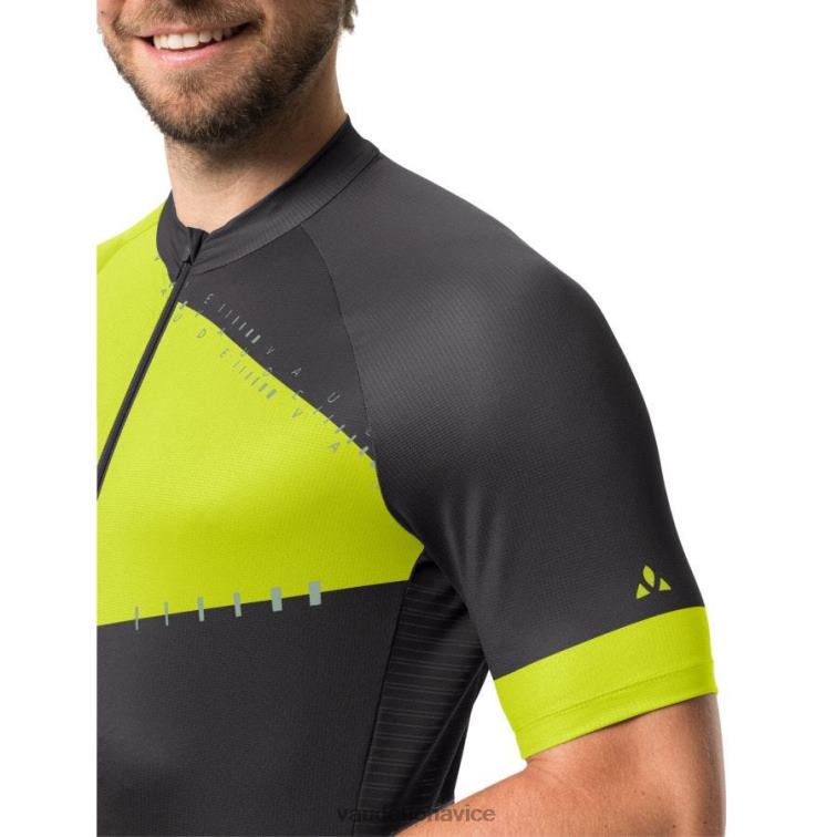 VAUDE 6FF4J1900 oblečenie svetlozelená muži celorozopínací cyklistický dres posta