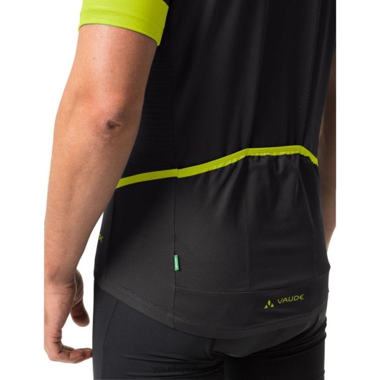 VAUDE 6FF4J1900 oblečenie svetlozelená muži celorozopínací cyklistický dres posta