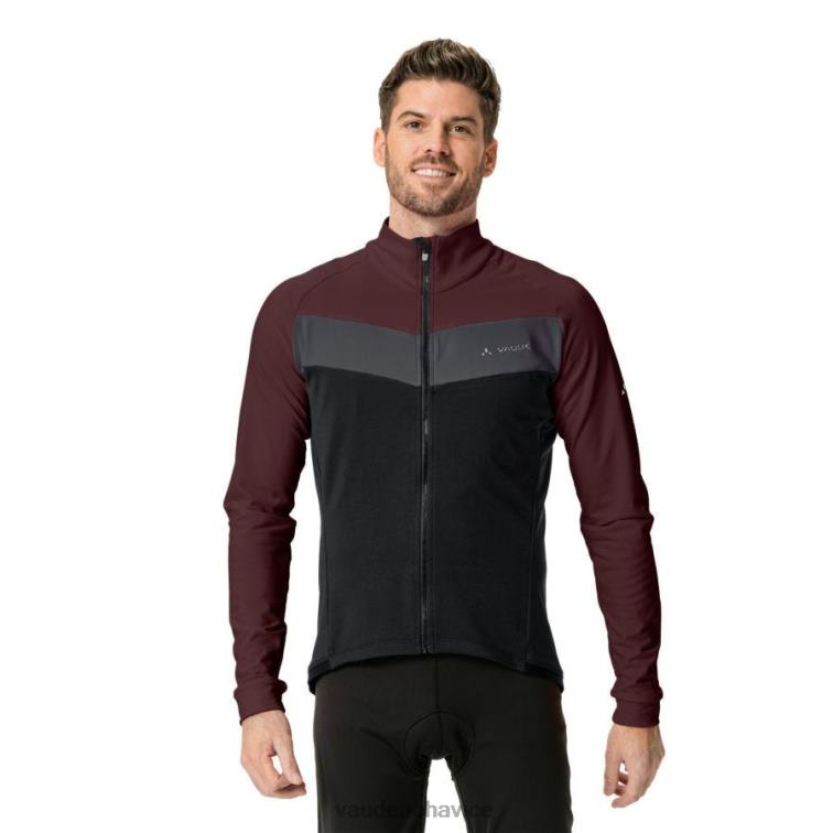 VAUDE 6FF4J1921 oblečenie tmavý dub muži posta trikotový cyklistický dres s dlhým rukávom