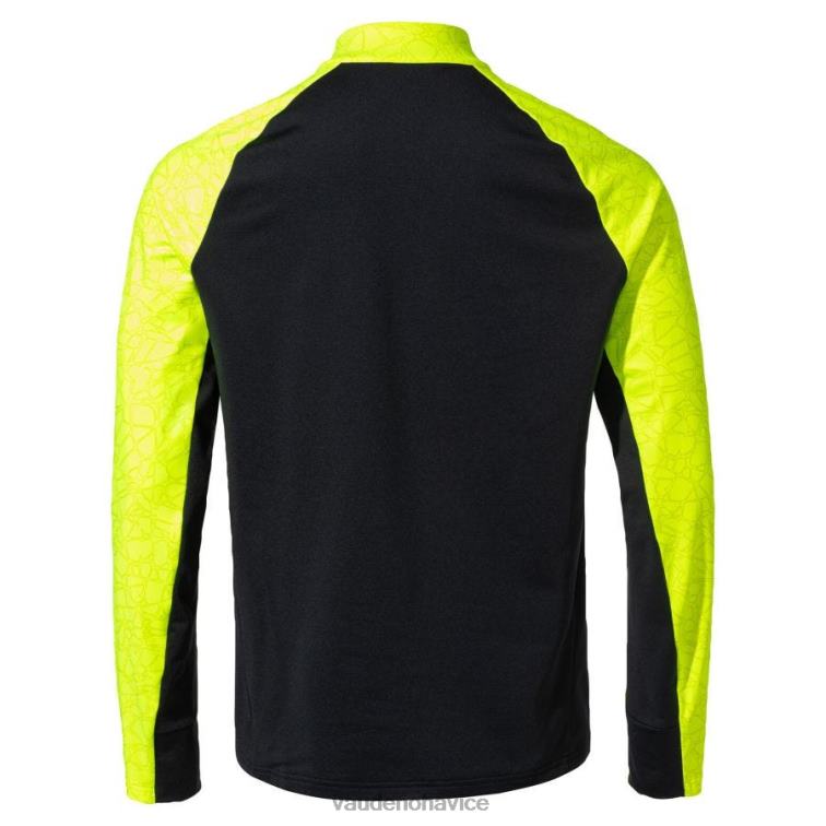 VAUDE 6FF4J1977 oblečenie neónová žltá muži Virt cyklistický dres s dlhým rukávom