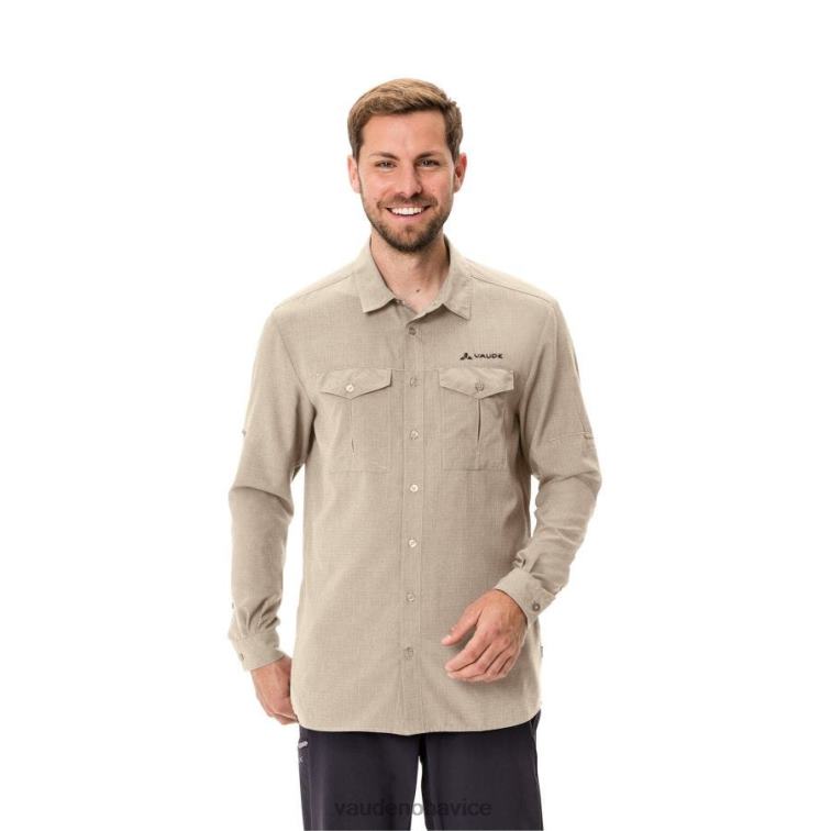 VAUDE 6FF4J1831 oblečenie temné more muži Rosemoor ii košeľa s dlhým rukávom