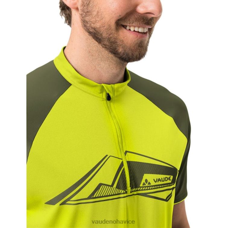 VAUDE 6FF4J1843 oblečenie svetlozelená muži altissimo pro cyklistické tričko