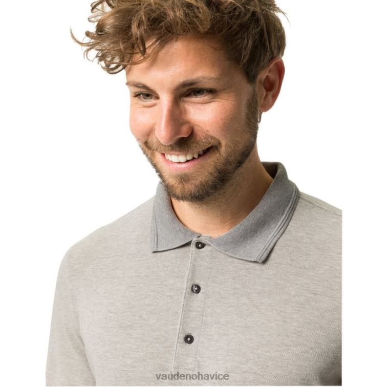 VAUDE 6FF4J1875 oblečenie sivá melanž muži polokošeľa redmont