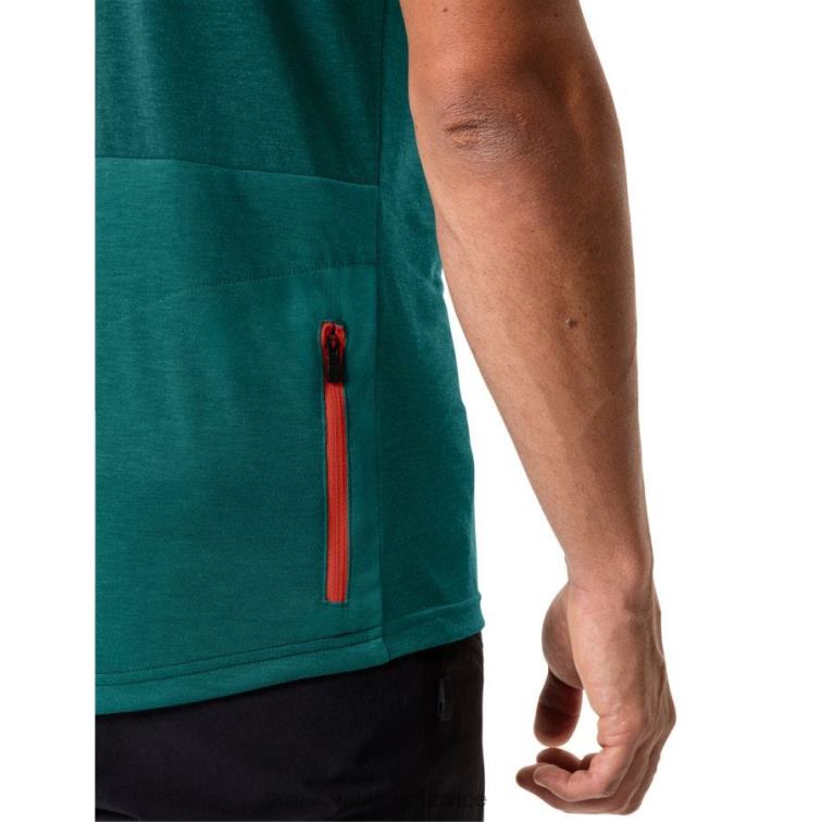 VAUDE 6FF4J1880 oblečenie kačica zelená muži cyklistické tričko altissimo ii