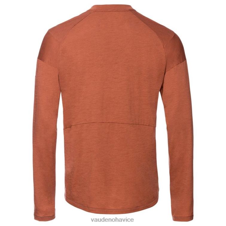 VAUDE 6FF4J1939 oblečenie gaštanový muži yaras košeľa s dlhým rukávom