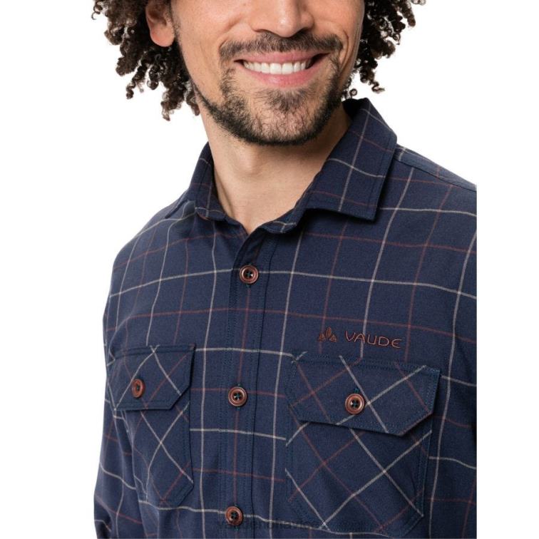 VAUDE 6FF4J1984 oblečenie kokos/tmavé more muži jerpen iii košeľa s dlhým rukávom