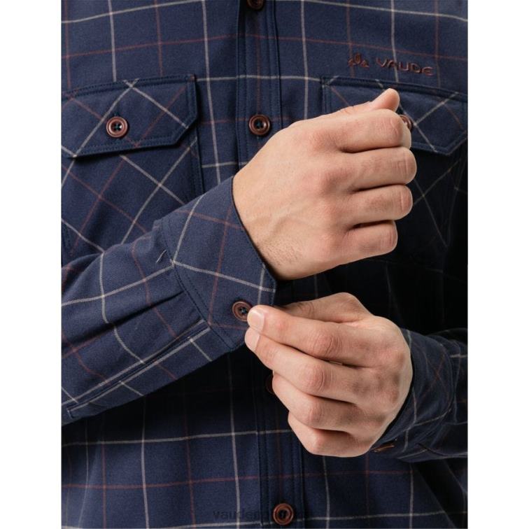 VAUDE 6FF4J1984 oblečenie kokos/tmavé more muži jerpen iii košeľa s dlhým rukávom