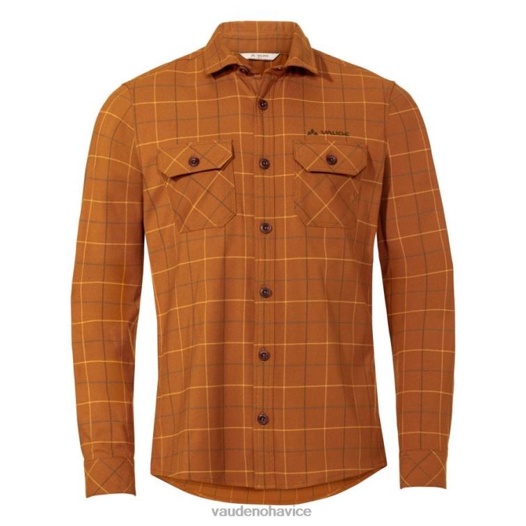 VAUDE 6FF4J1986 oblečenie bahno hnedá muži jerpen iii košeľa s dlhým rukávom