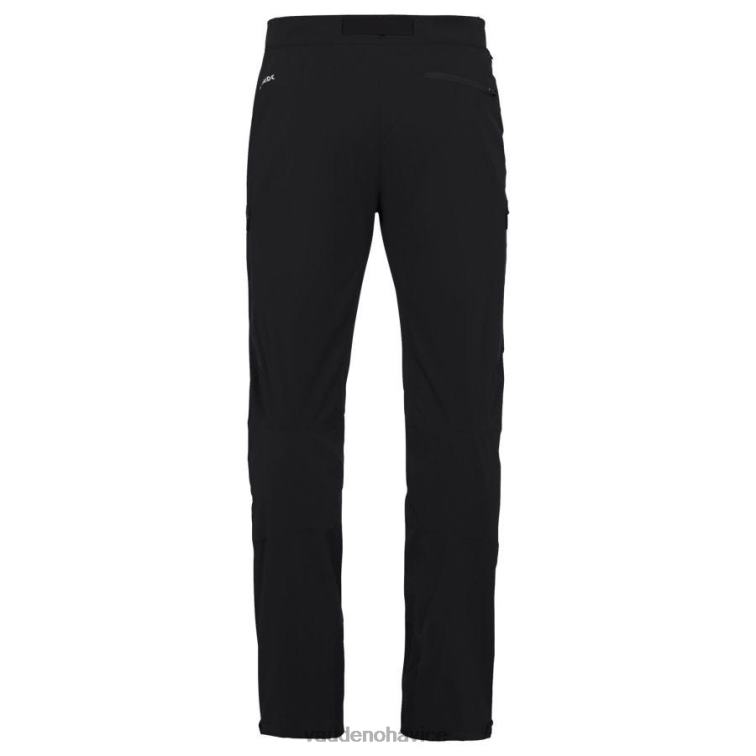 VAUDE 6FF4J1562 oblečenie čierna muži softshellové nohavice badile ii