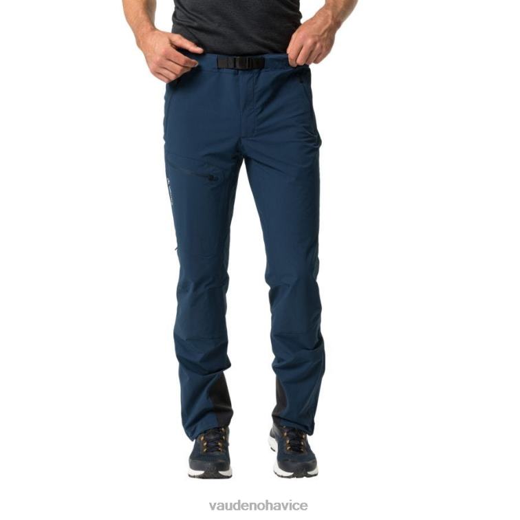 VAUDE 6FF4J1564 oblečenie temné more muži softshellové nohavice badile ii