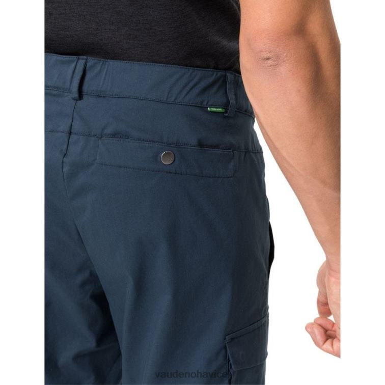 VAUDE 6FF4J1602 oblečenie temné more muži neyland nákladné nohavice so zipsom
