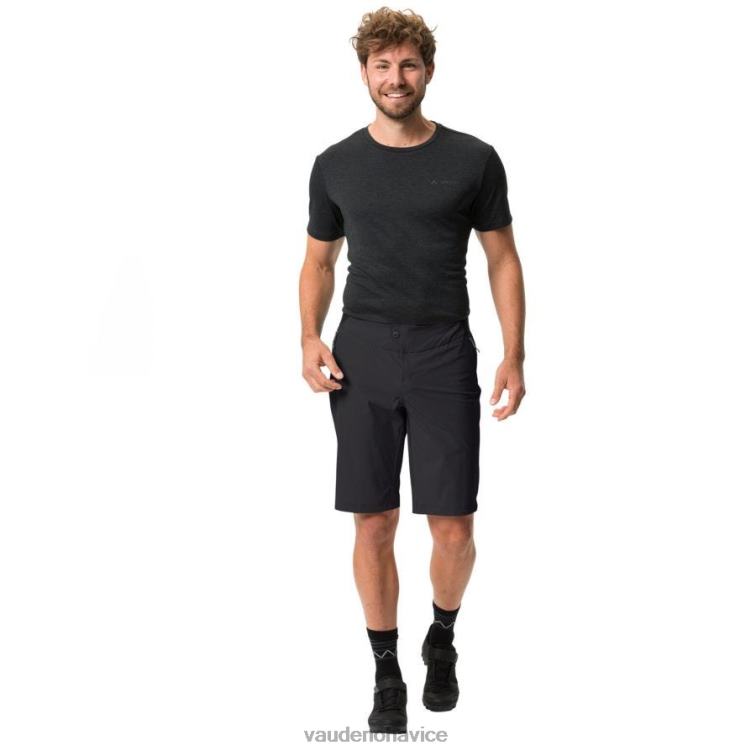 VAUDE 6FF4J1610 oblečenie čierna muži kuro cyklistické šortky