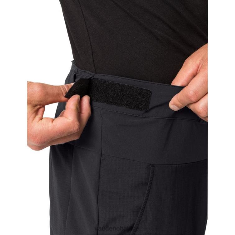 VAUDE 6FF4J1615 oblečenie čierna muži Softshellové cyklistické nohavice qimsa