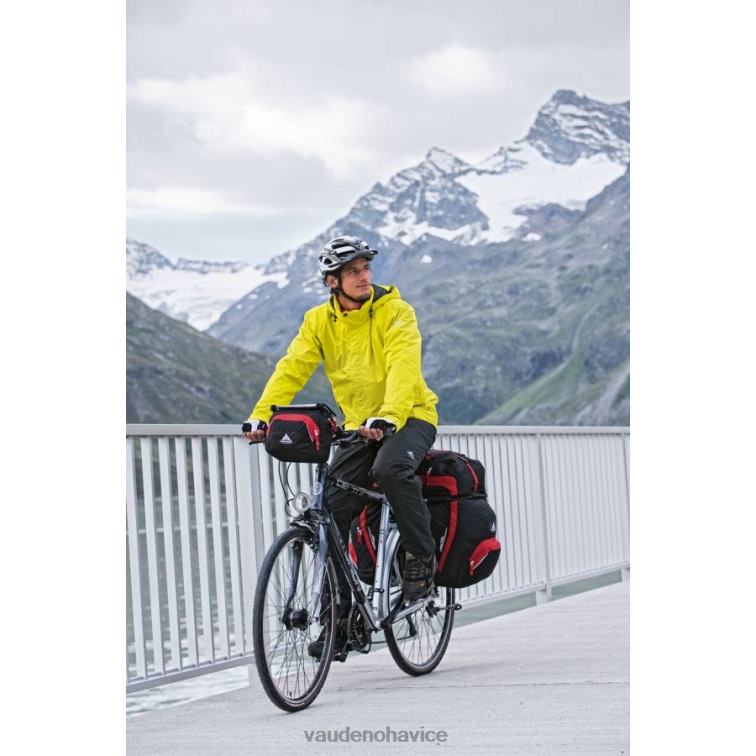 VAUDE 6FF4J1616 oblečenie čierna muži fluidné nohavice do dažďa