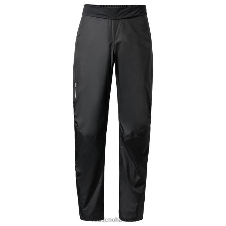 VAUDE 6FF4J1679 oblečenie čierna muži kuro cyklistické nohavice do dažďa