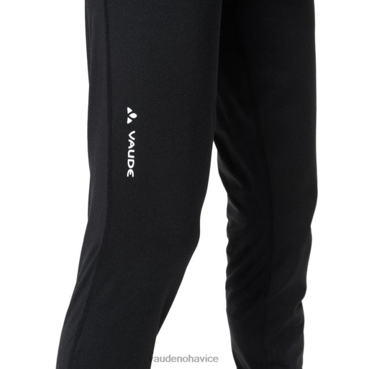 VAUDE 6FF4J1687 oblečenie čierna muži matera nevystužené cyklistické šortky s podbradníkom