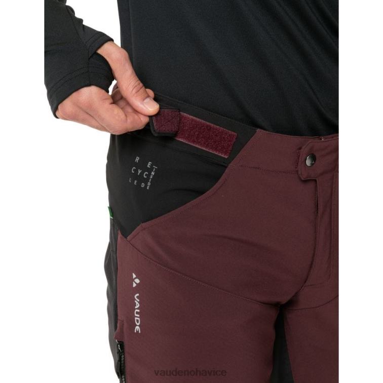 VAUDE 6FF4J1692 oblečenie čierna muži softshellové nohavice qimsa ii