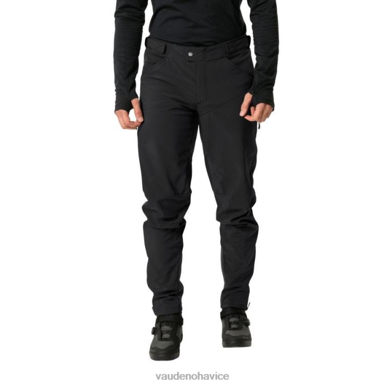 VAUDE 6FF4J1694 oblečenie čierna muži softshellové nohavice qimsa ii
