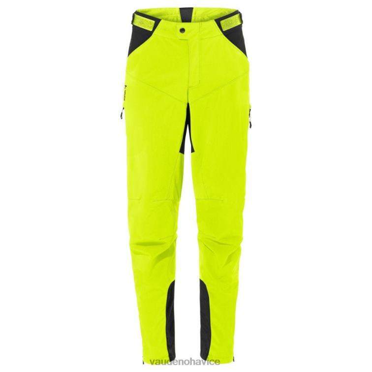 VAUDE 6FF4J1696 oblečenie neónová žltá muži softshellové nohavice qimsa ii