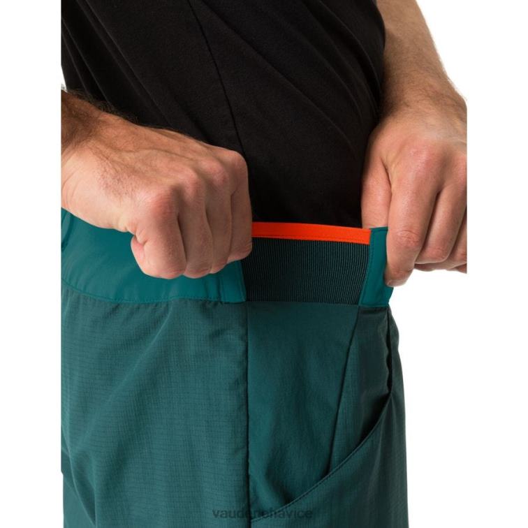 VAUDE 6FF4J1714 oblečenie kačica zelená muži krátke cyklistické šortky qimsa