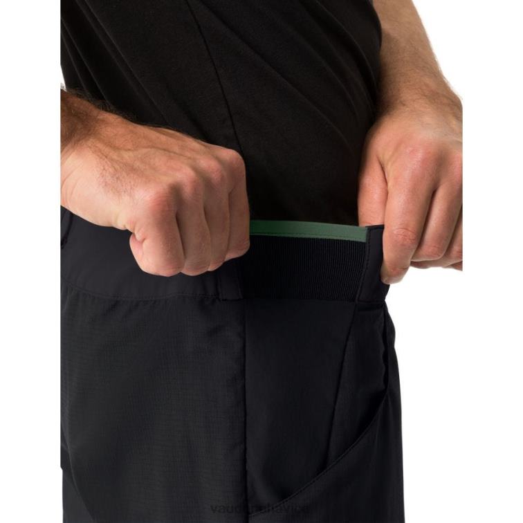 VAUDE 6FF4J1715 oblečenie čierna muži krátke cyklistické šortky qimsa