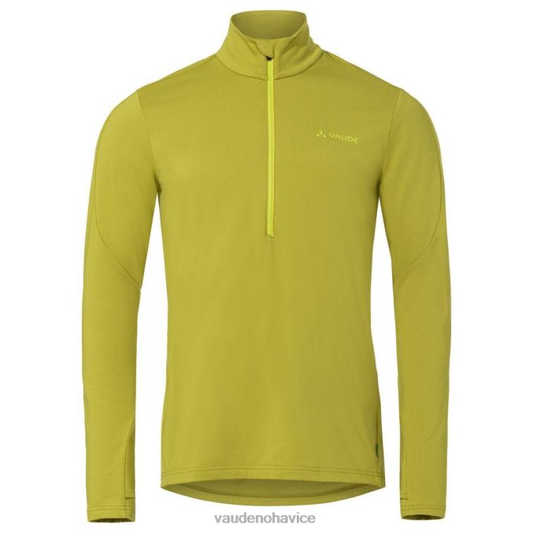 VAUDE 6FF4J1987 oblečenie čierna muži fleecový sveter livigno halfzip ii