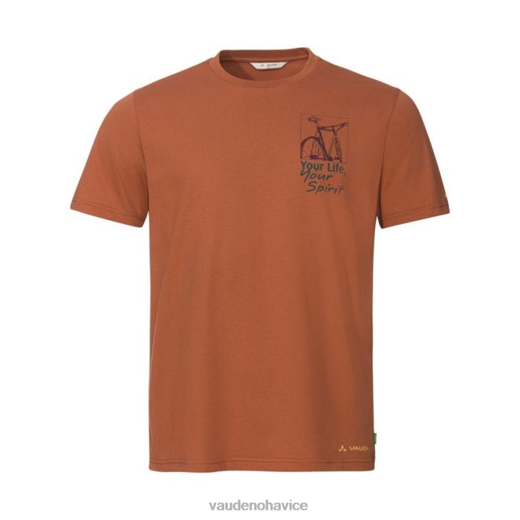VAUDE 6FF4J1749 oblečenie gaštanový muži duchovné tričko