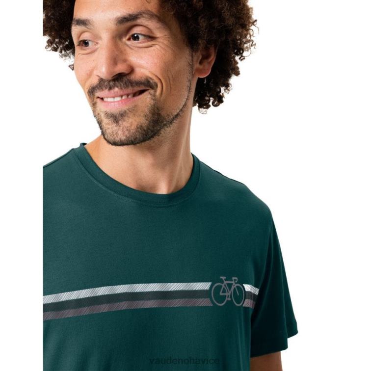 VAUDE 6FF4J1807 oblečenie kačica zelená muži cyklista v tričko