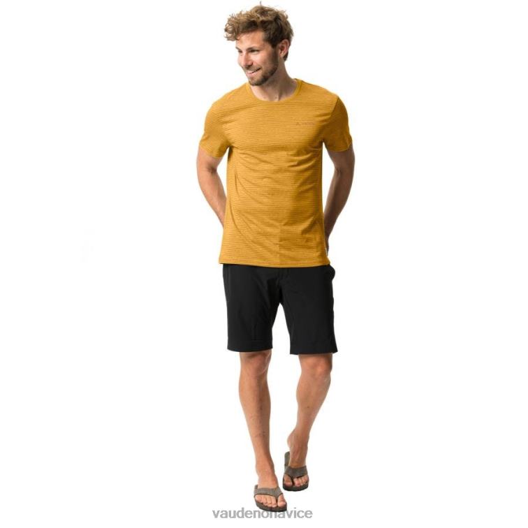 VAUDE 6FF4J1839 oblečenie spálená žltá muži tričko aredal iii