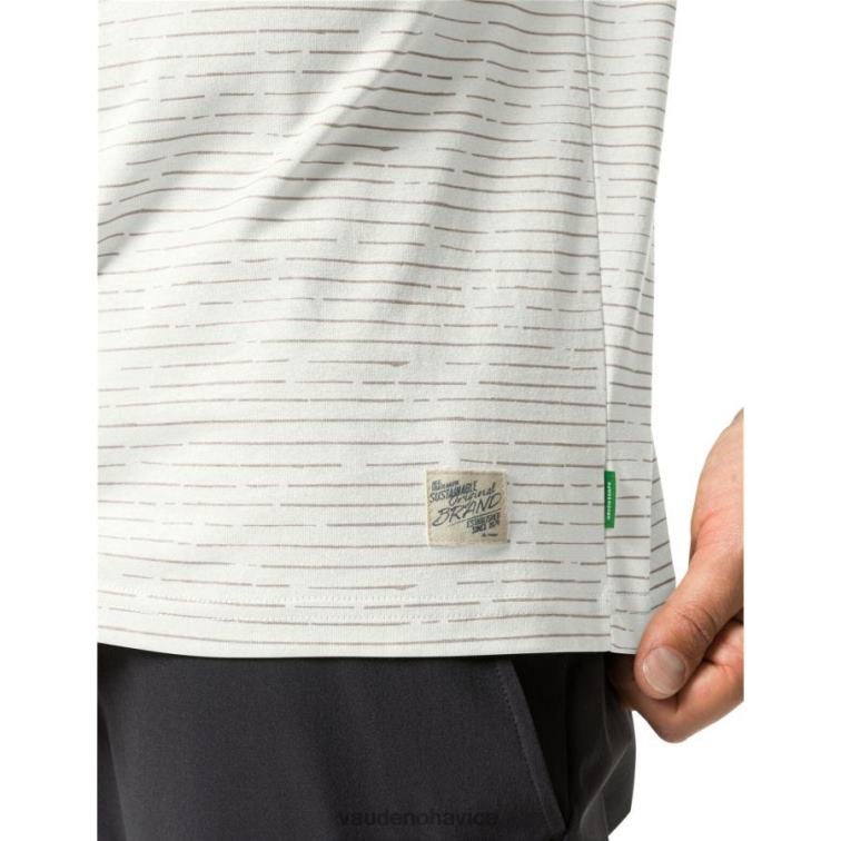 VAUDE 6FF4J1840 oblečenie sivobiely muži tričko aredal iii
