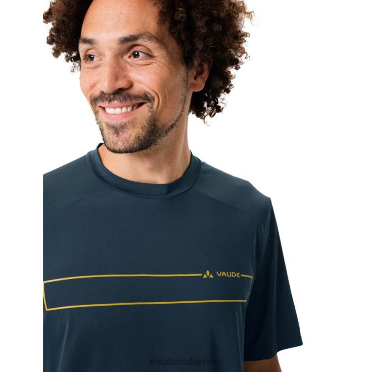 VAUDE 6FF4J1860 oblečenie temné more muži tričko s logom qimsa