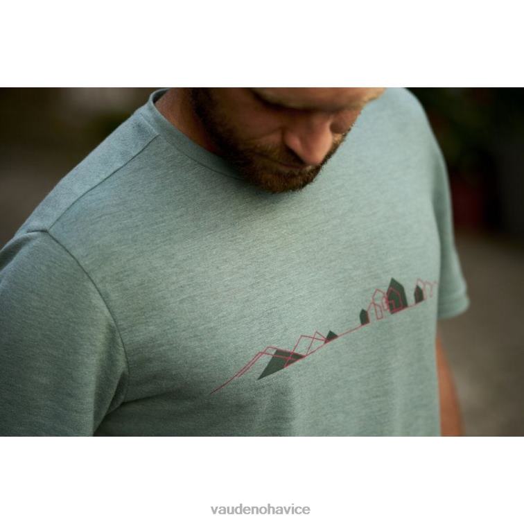 VAUDE 6FF4J1878 oblečenie gaštanový muži redmont tričko ii