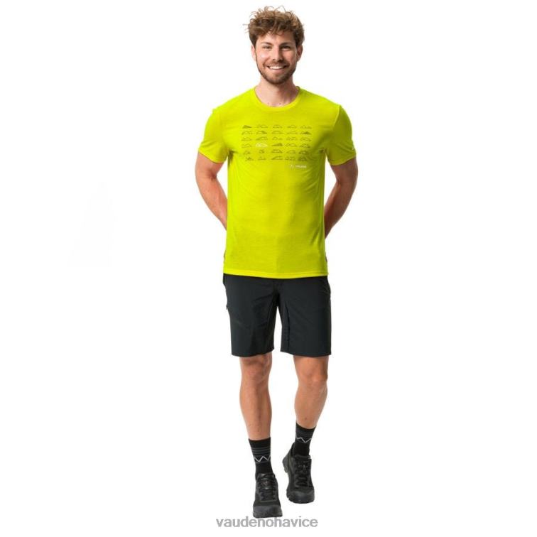 VAUDE 6FF4J1910 oblečenie svetlozelená muži tekoa tričko iii