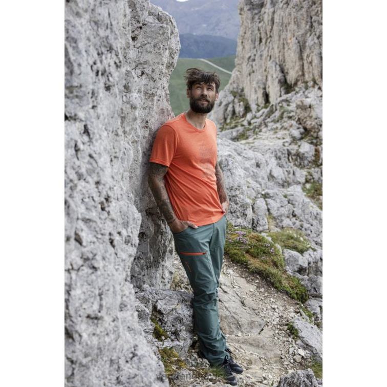 VAUDE 6FF4J1911 oblečenie kačica zelená muži tekoa tričko iii