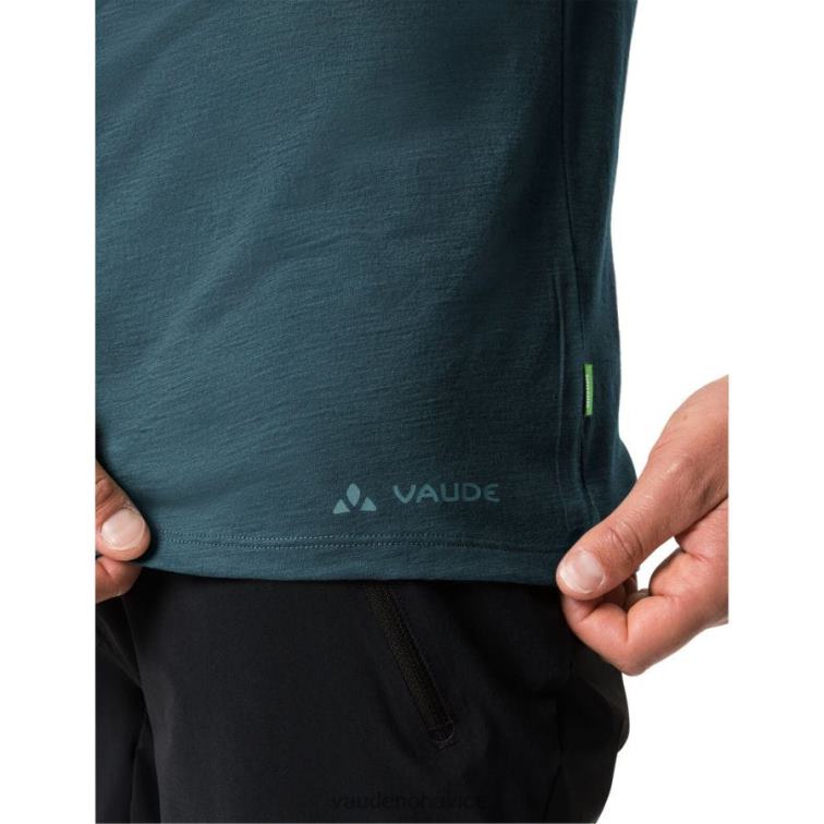 VAUDE 6FF4J1935 oblečenie temné more muži tričko z tekoa vlny