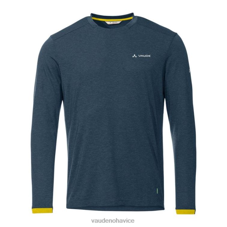 VAUDE 6FF4J1953 oblečenie tmavé more/žlté muži sveit ii tričko s dlhým rukávom