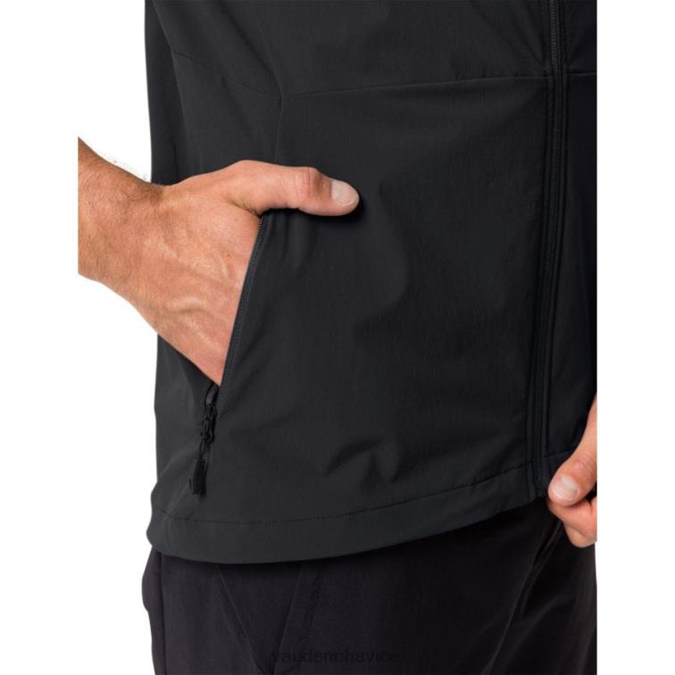 VAUDE 6FF4J2024 oblečenie čierna muži vesta yaras