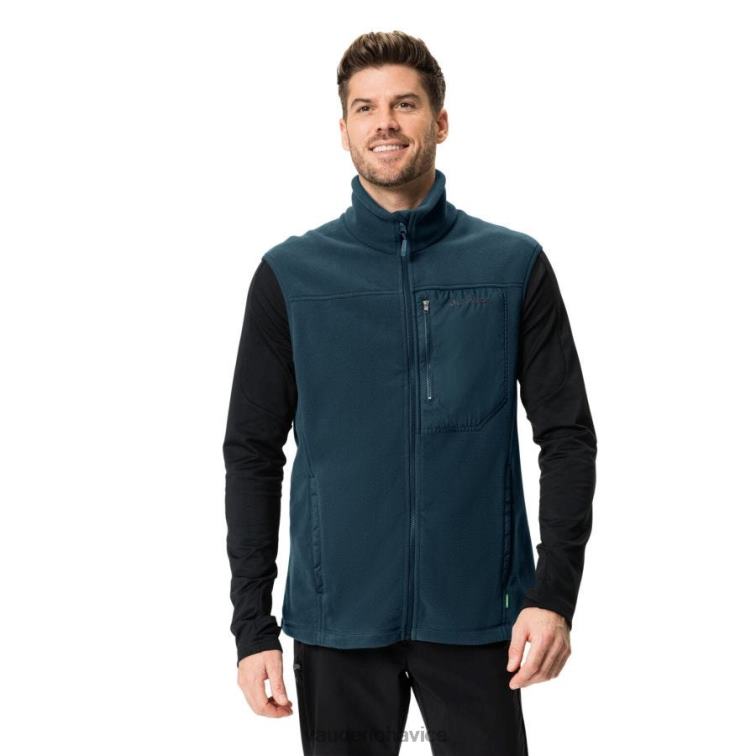 VAUDE 6FF4J2033 oblečenie temné more muži fleecová vesta rosemoor