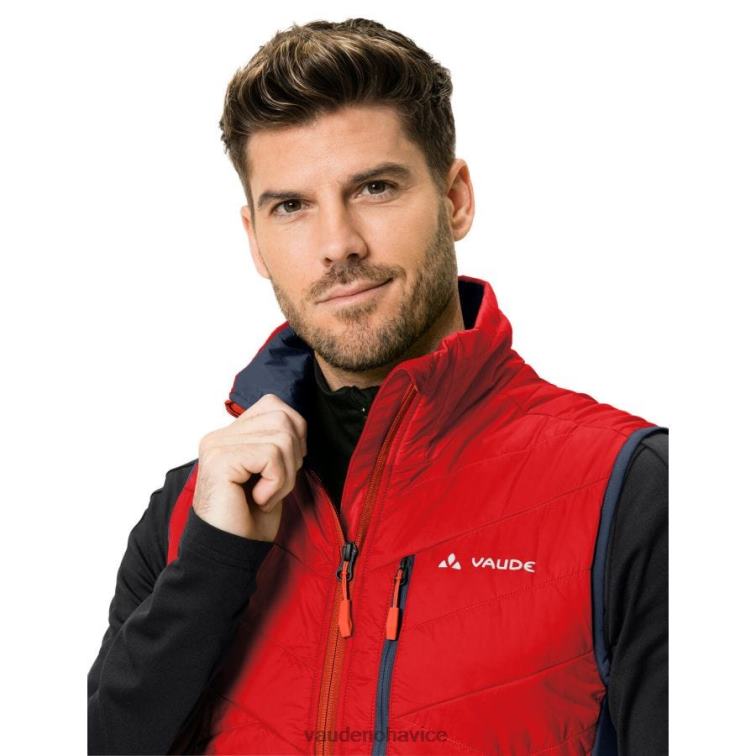 VAUDE 6FF4J2049 oblečenie mars červená muži sesvenna izolačná vesta