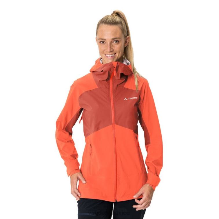 VAUDE 6FF4J101 oblečenie hokkaido ženy simony iv 2,5-vrstvová bunda do dažďa