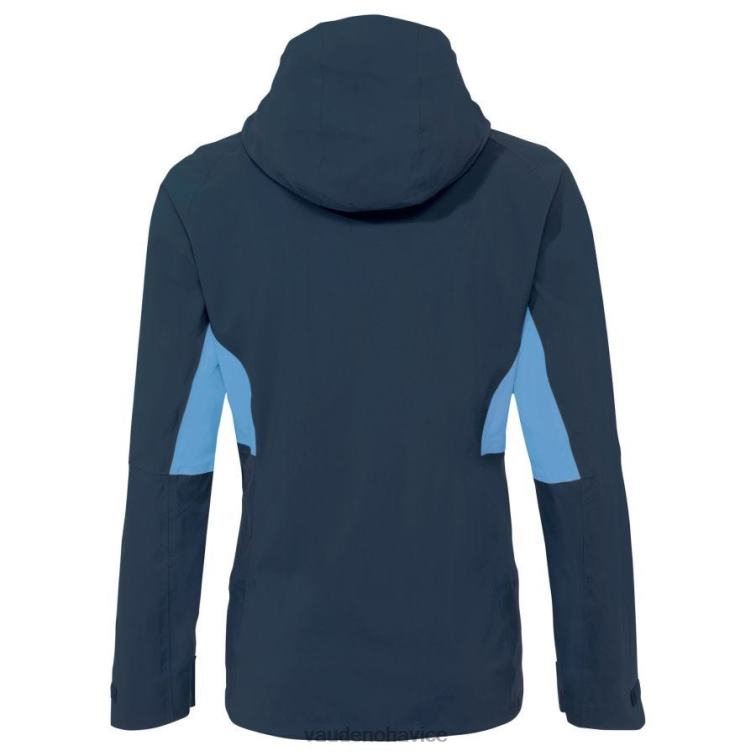 VAUDE 6FF4J102 oblečenie modrá sojka ženy simony iv 2,5-vrstvová bunda do dažďa
