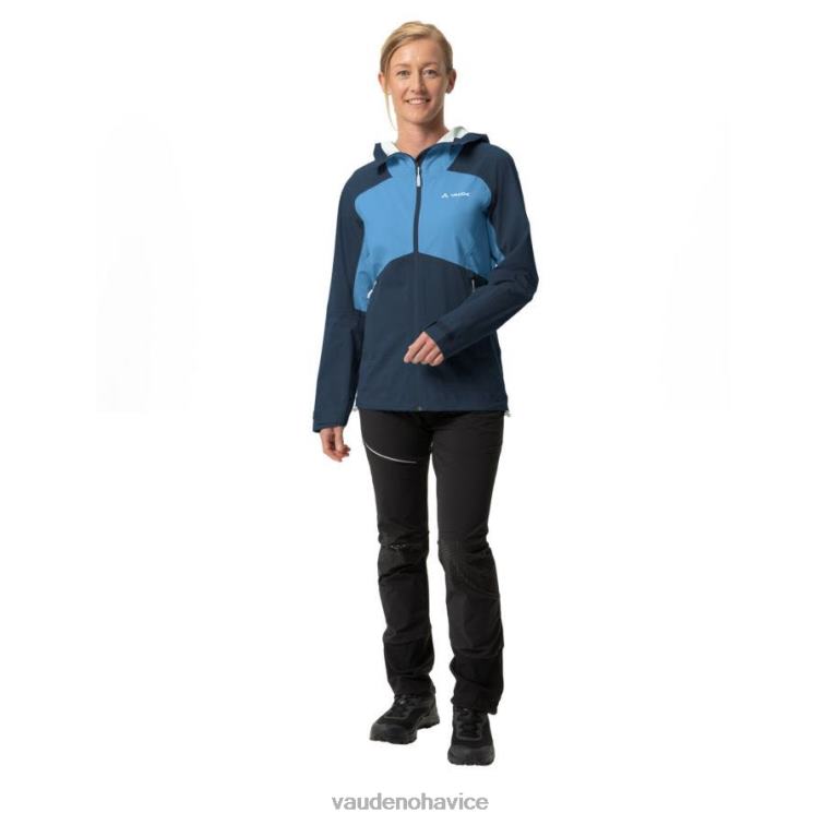 VAUDE 6FF4J102 oblečenie modrá sojka ženy simony iv 2,5-vrstvová bunda do dažďa