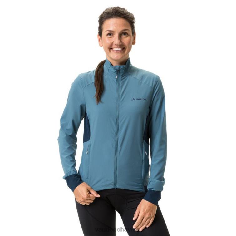 VAUDE 6FF4J161 oblečenie modrá šedá ženy vetrovka kuro