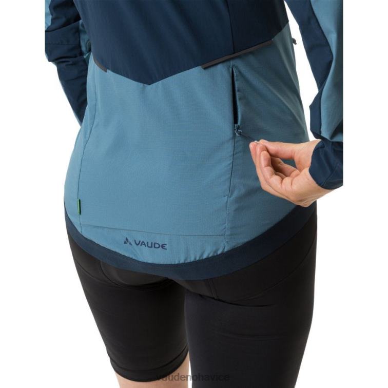 VAUDE 6FF4J161 oblečenie modrá šedá ženy vetrovka kuro