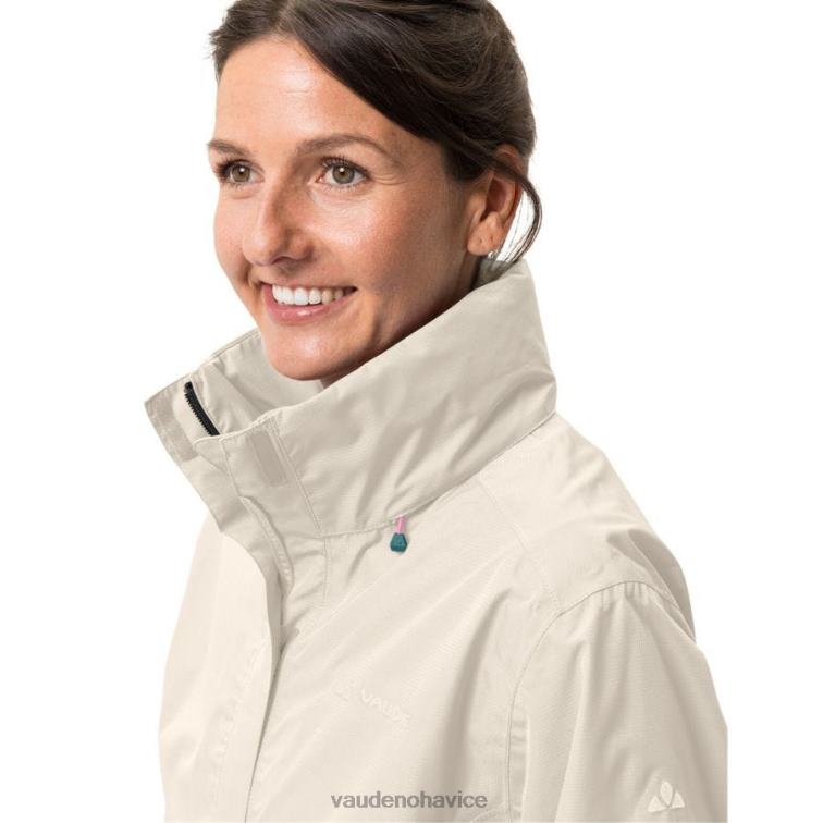VAUDE 6FF4J16 oblečenie ecru ženy úniková bunda do ľahkého dažďa