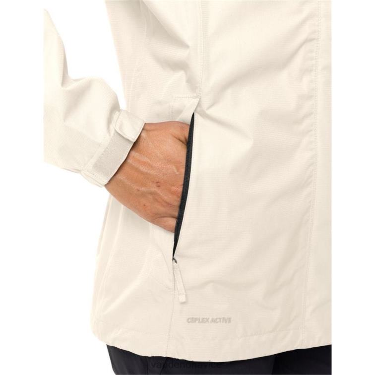 VAUDE 6FF4J16 oblečenie ecru ženy úniková bunda do ľahkého dažďa