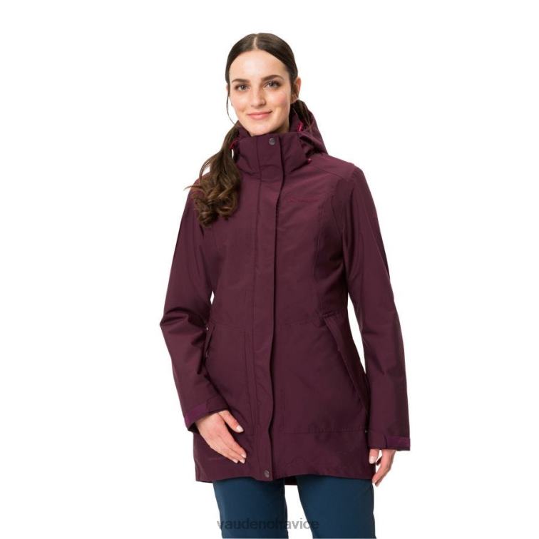 VAUDE 6FF4J173 oblečenie cassis ženy idris parka 3 v 1