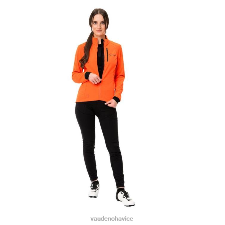 VAUDE 6FF4J208 oblečenie neónovo oranžová ženy posta softshellová cyklistická bunda